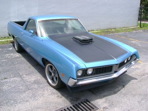 Ranchero pickup,blue,351 cid engine,automatic