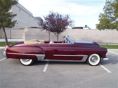 Rare 1948 cadillac convert~ground up restored~beautiful color combo~low reserve~