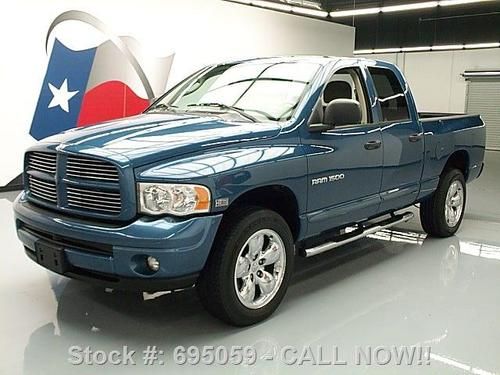 2004 dodge ram quad slt 4x4 6 pass cruise ctrl 20's 44k texas direct auto