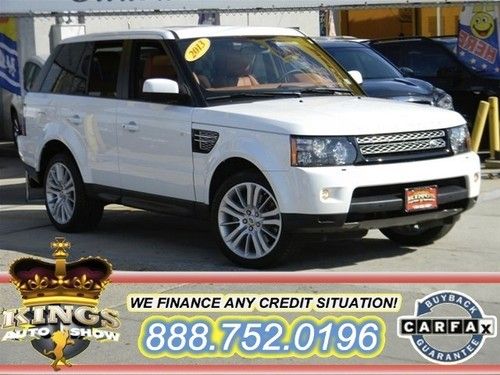 13 range rover sport navi back up cam harman kardon air suspension we finance!