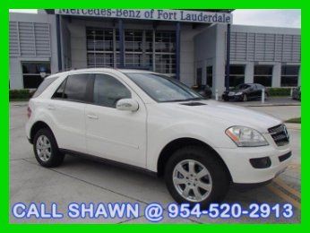 2007 ml350 4matic, 4x4, p1, mercedes-benz dealer, we export, we ship, we finance