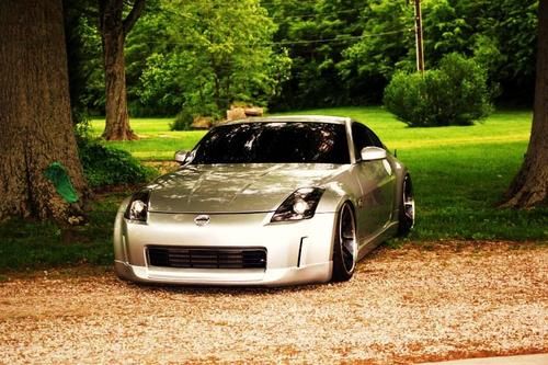 Nissan 350z pro charger 400hp tein show stopper custom bodywork stoptech