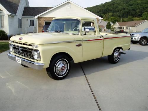 1966 ford f-100 custom cab.. 289 ci v8.. auto..