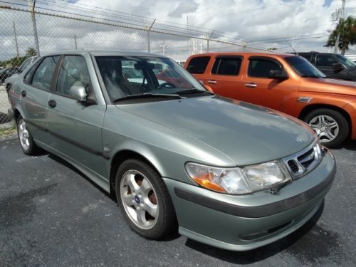 2001 saab 9-3 se hatchback mechanics special leather cruise sunroof more!