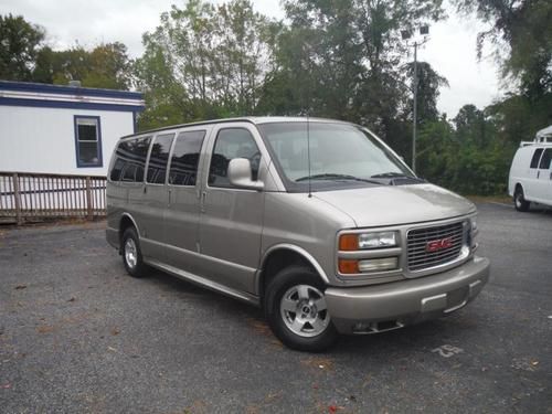 2001 gmc savana 1500 slt standard passenger van 3-door 5.7l