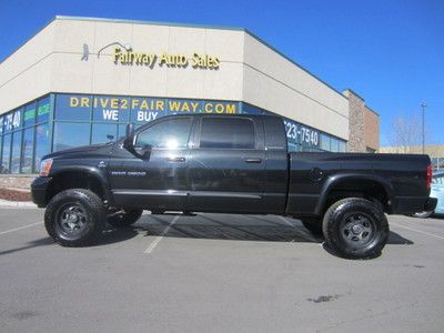 2006 dodge ram 3500 laramie 5.9 diesel lifted mega cab