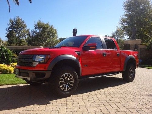 12 ford raptor svt*1owner*lux pkg*camera's*nav*low miles*fully loaded