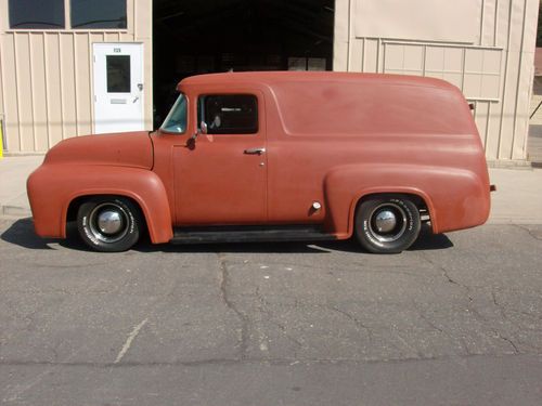 1956 ford f100 panel hotrod streetrod hot rod street rod rare custom