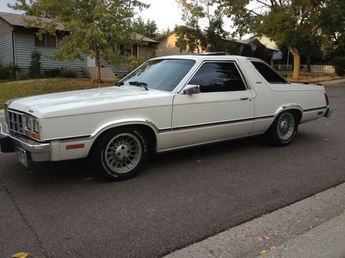 1981 ford fairmont futurasport coupe