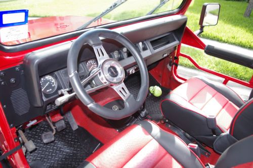 1988 Jeep CJ7 Sport Utility 2-Door 4.2L, image 3