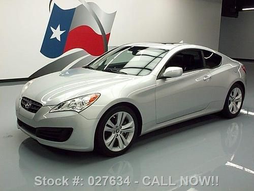 2010 hyundai genesis coupe 2.0t prem auto sunroof 32k!! texas direct auto