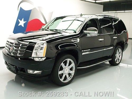 2007 cadillac escalade awd sunroof nav rear cam dvd 72k texas direct auto