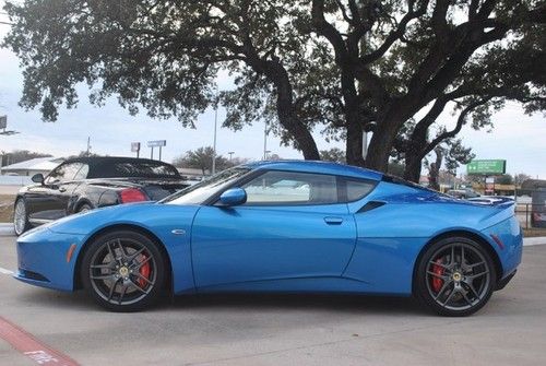 2013 lotus evora ips 2+2 laser blue premium pack/sport pack