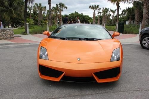 2010 lamborghini gallardo lp560-4 spyder convertible 2-door 5.2l