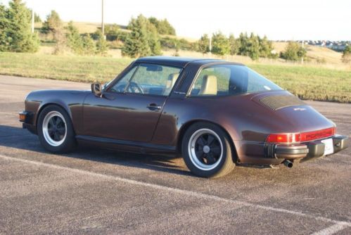 1982 porsche 911 targa low miles recent service extra clean must see rare color!