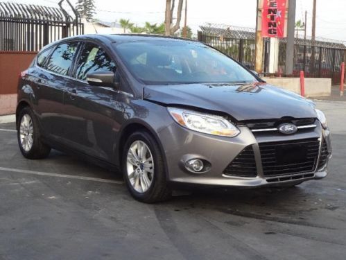 2012 ford focus sel damaged salvage low miles economical priced to sell l@@k!!
