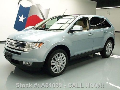 2008 ford edge ltd awd heated leather pano sunroof nav  texas direct auto