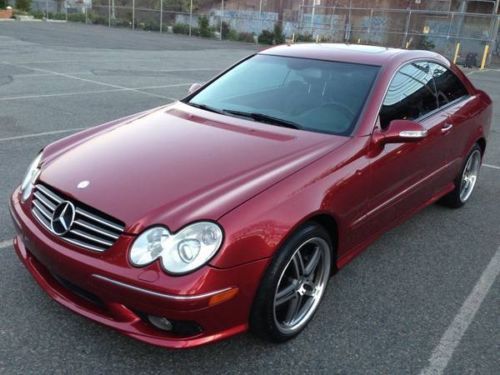 Clk 500 unique color heated seats 20 inch rims navigation has 90k miles