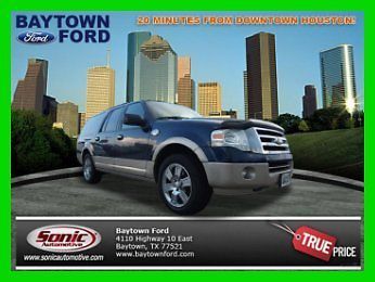 King ranch el 5.4 v8 2 tone leather roof dvd navigation heated cooled we finance