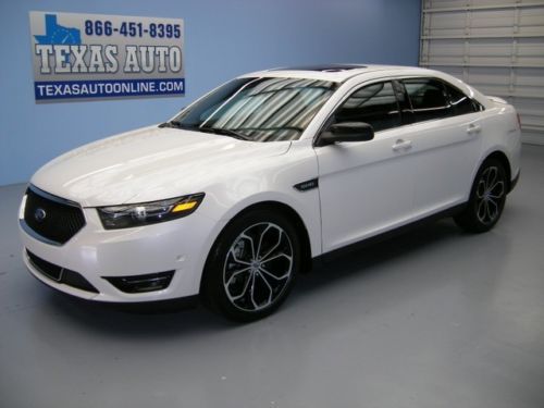 We finance!!!  2013 ford taurus sho awd ecoboost roof nav sync 7k texas auto