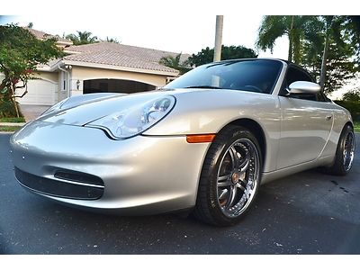 2004 911 carrera 4 cabrio,lowmiles,warranty,automatic,newtop,wheels,mintcar,a1 !