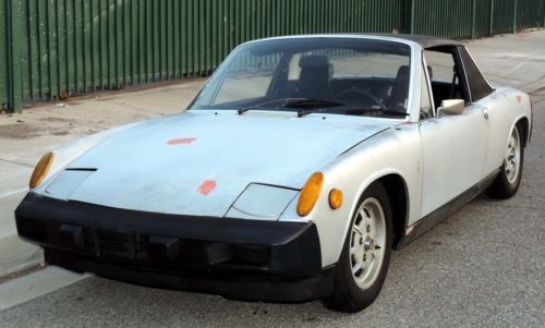 1975 porsche 914, 2.0 lt, rebuilt drivetrain, needs cosmetic tlc, runs a+++