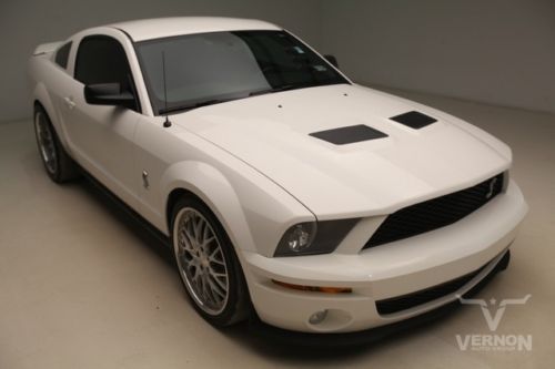 2008 shelby gt coupe rwd leather v8 supercharged 6 speed we finance 23k miles