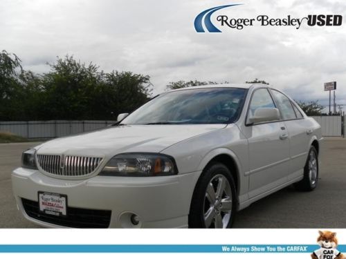 2006 lincoln ls sport leather sunroof navigation seat memory heated mirrors abs