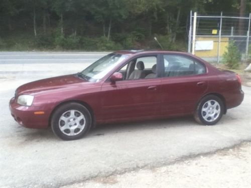 2001 hyundai elantra gls sedan 4-door 2.0l