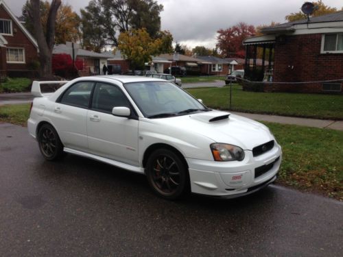 2005 subaru impreza wrx sti sedan 4-door 2.5l