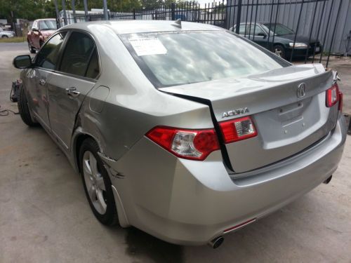 2010 acura tsx base sedan 4-door 2.4l repairable