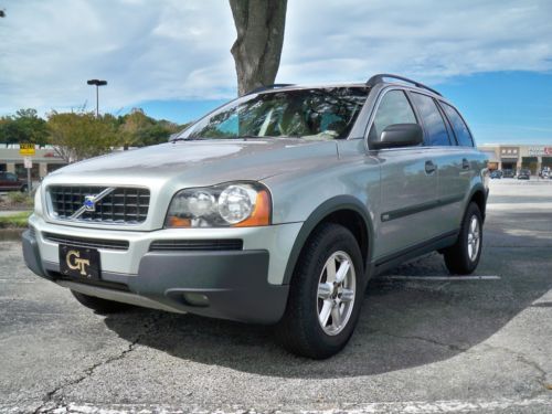 2003 volvo xc90 2.5 turbo sunroof leather runs great $99 no reserve florida car