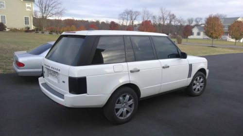 2008 land rover range rover hse sport utility 4-door 4.4l