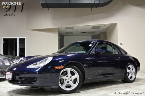 1999 porsche 911 carrera convertible only 26k miles! factory hard top! tiptronic