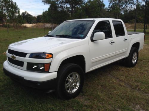 2012 chevrolet colorado lt crew cab pickup 4-door 5 cyl 3.7l 4x4 6,800 miles