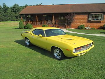 1973 plymouth cuda 440 restored