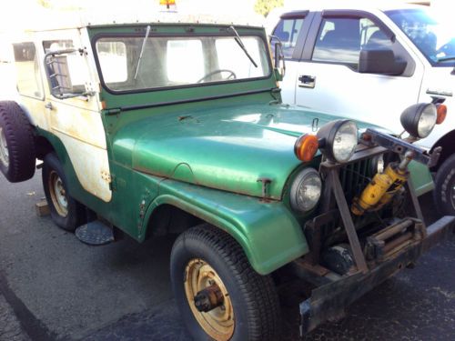 1966 jeep cj5 base sport utility 2-door 2.2l with snow plow