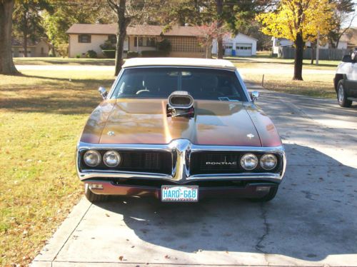 1968 pontiac le mans convertable 468 with 2 4 barrel carbs