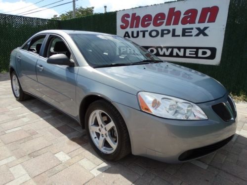 2007 pontiac g6 one owner - clean florida sedan cruise &amp; pwr pkg! automatic 4-do