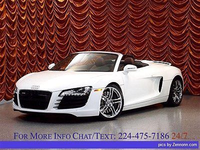 2dr conv auto quattro spyder 4.2l low miles convertible gasoline 4.2l v8 fi dohc