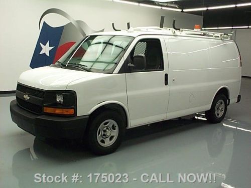 2005 chevy express cargo partition custom shelves 47k! texas direct auto