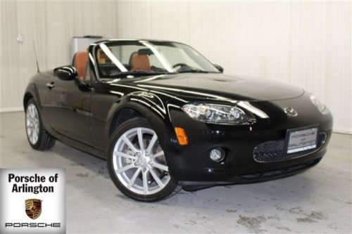 Miata gt leather heated seats bose audio hardtop convertible low miles black