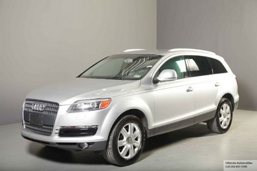 2007 audi q7 premium quattro nav rearcam blindspot 7-pass xenons heatseats keygo