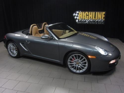 2007 porsche boxster s, 295hp, 6-speed, over $10k in options, only 21k miles