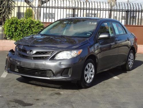 2012 toyota corolla le damaged nonrepairable title economical low miles l@@k!