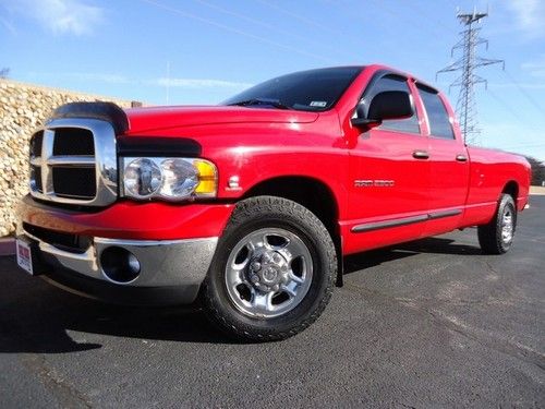 5.9l ho cummins turbo diesel-slt-crew cab-long bed-cd-nice-elec brake-cummins