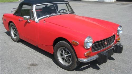 1974 mg midget base convertible 2-door 1.3l