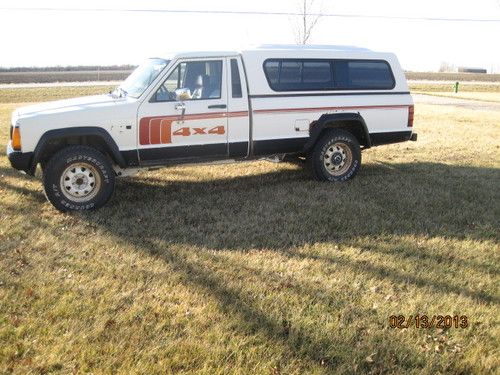 1986 jeep comanche 4x4 longbed pickup