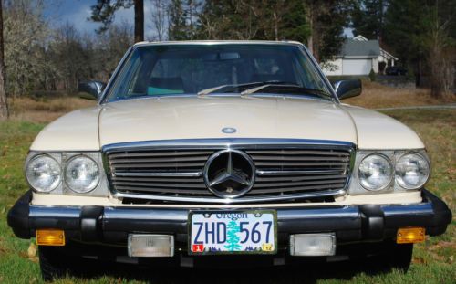 380sl mercedes-benz 2 owner!rust free!!original paint 280sl 560sl 500sl pagoda