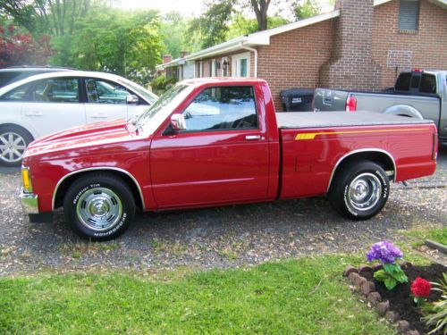 1988 chevy s10 350 v-8 5 spd posi 4.11 rear very nice!